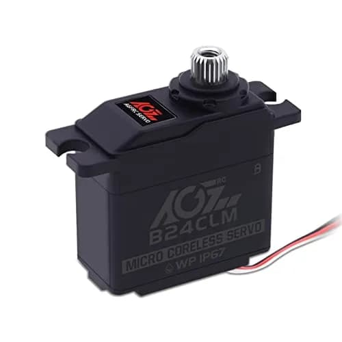 AGFRC B24CLM 6KG Waterproof Micro Servo for 1/16 RC | High Torque & IP67 Rated thumbnail 1