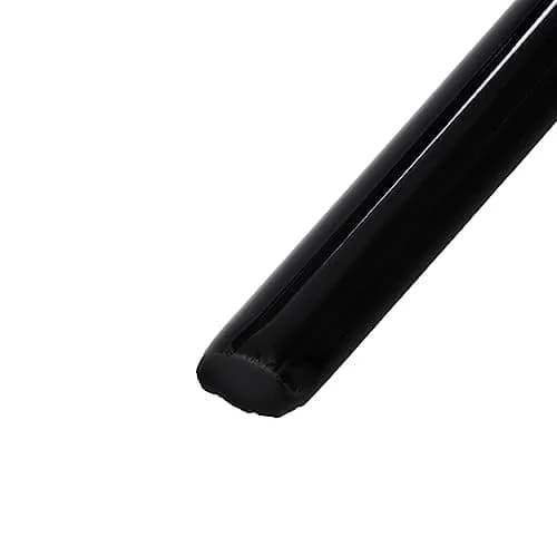 TileHQ 1/2" x 12" Ceramic Jolly Trim in Semi-Gloss Black | Stylish Wall Border for Kitchen & Decor thumbnail 3