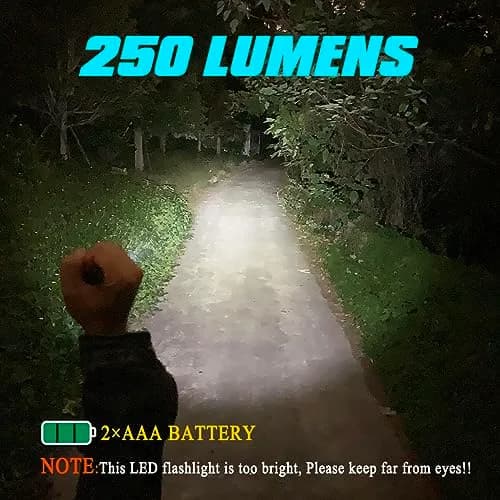 Ansyper CC LED Pen Light Flashlight 250 Lumens 3 Modes | Compact Tactical Torch with Clip thumbnail 7
