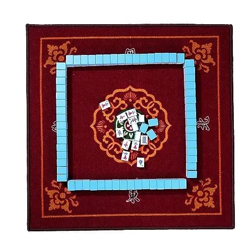 Mose Cafolo Chinese Mahjong Game Set 144 Tiles, 1.5" X-Large Melamine Tiles with Carrying Travel Case | Educational Board Game for Adults thumbnail 5