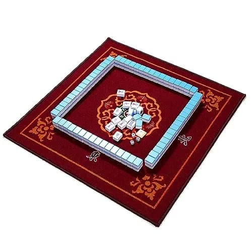 Mose Cafolo Chinese Mahjong Game Set 144 Tiles, 1.5" X-Large Melamine Tiles with Carrying Travel Case | Educational Board Game for Adults thumbnail 7
