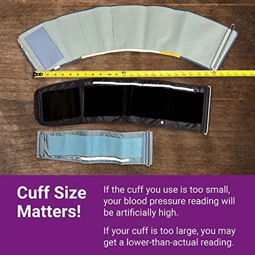 A&D Medical UA-282A Extra-Large Replacement Blood Pressure Cuff 42-60cm (16.5-23.6") | Clinically Accurate Readings for Large Arms thumbnail 3