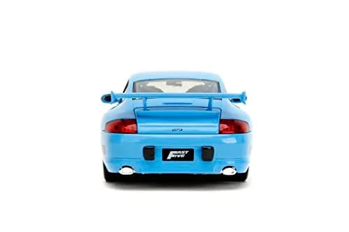 Jada Toys Fast & Furious Brian's Porsche 911 GT3 RS 1:24 Scale Die-cast Car | Licensed Movie Collectible thumbnail 5