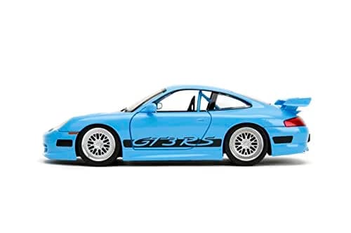 Jada Toys Fast & Furious Brian's Porsche 911 GT3 RS 1:24 Scale Die-cast Car | Licensed Movie Collectible thumbnail 4