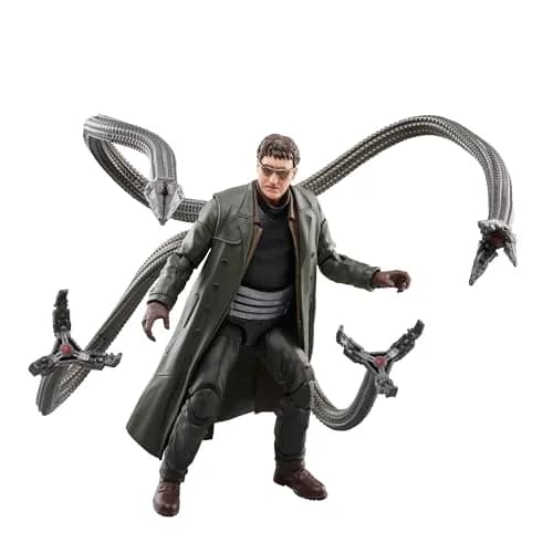 Marvel Legends Series Doc Ock, Spider-Man: No Way Home Collectible, Deluxe 6-Inch Action Figure, 4 Accessories, Ages 4 and Up | Marvel thumbnail 5