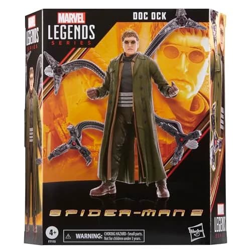 Marvel Legends Series Doc Ock, Spider-Man: No Way Home Collectible, Deluxe 6-Inch Action Figure, 4 Accessories, Ages 4 and Up | Marvel thumbnail 2
