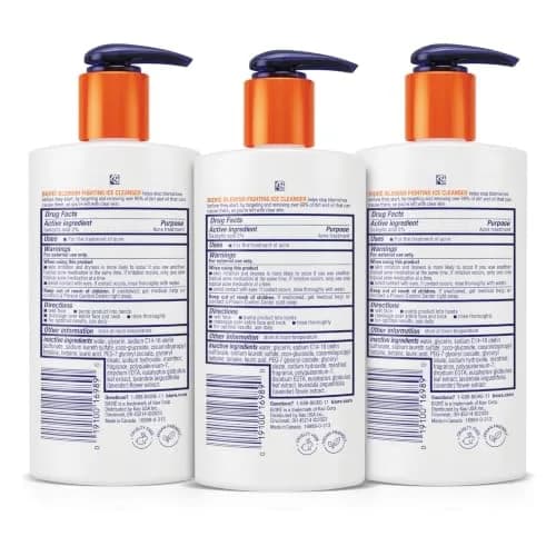 Bioré Blemish Fighting Ice Cleanser With Salicylic Acid, 200 ml (6.77 Fl Oz) - Pack of 3 | Fights Acne & Controls Oil thumbnail 5