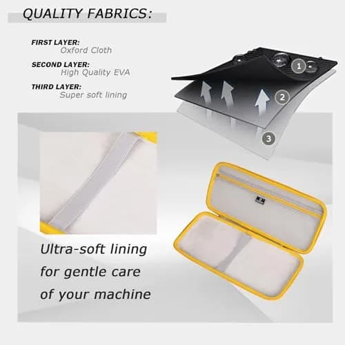 Tourmate Hard Storage Case for Logitech K400 Plus Keyboard | 37.1cm x 16cm x 5.1cm (14.6" x 6.3" x 2") thumbnail 5