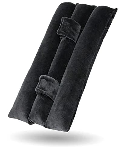 BELINOUS Seat Belt Pillows for Post Mastectomy Surgery (Black) | Comfort & Protection for Recovery thumbnail 1