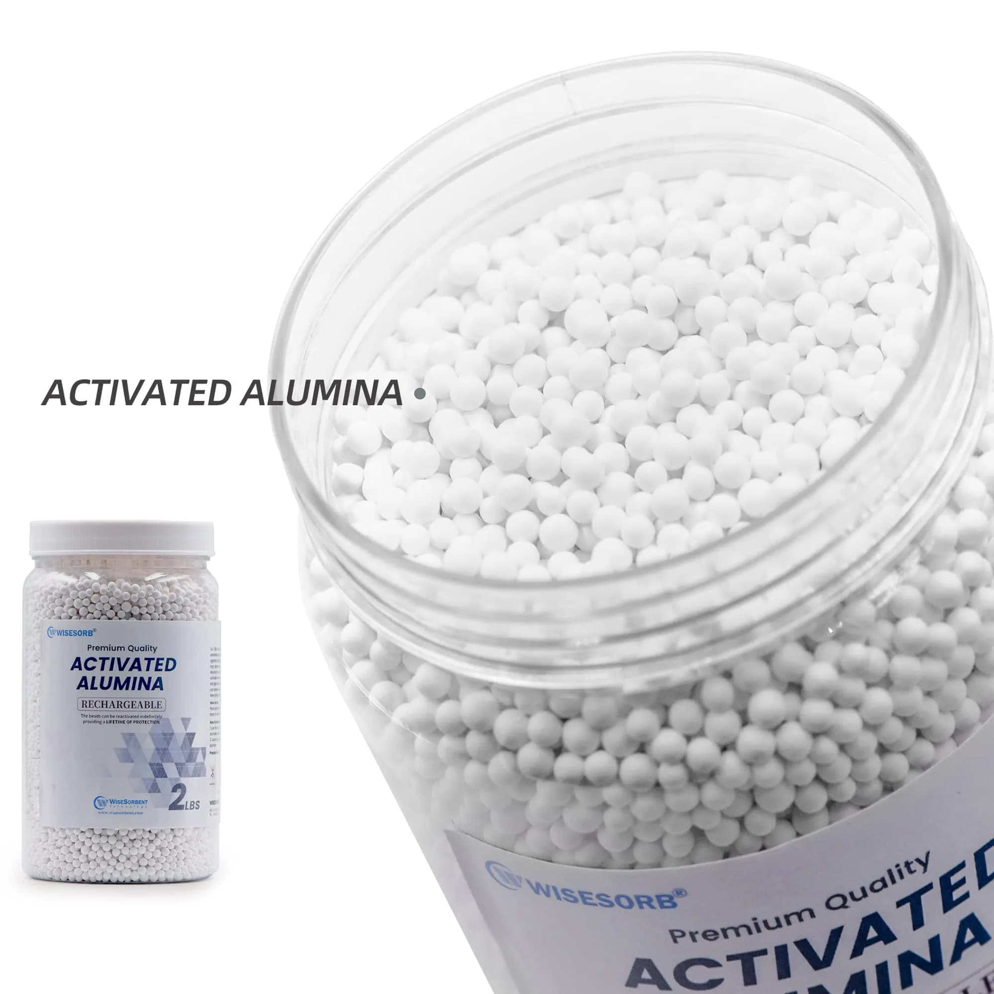 Wisesorb Activated Alumina Desiccant 12 LBS (5.44 kg) | Reusable Moisture Absorber for Filament Drying - view 3