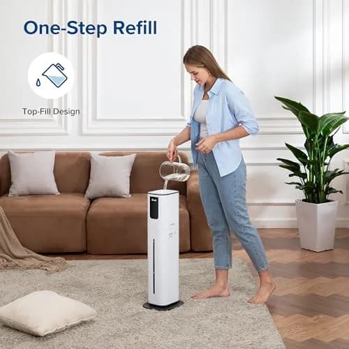 Levoit OasisMist 1000S Smart Humidifier 10L (3.4 Gallon) | Ultrasonic Cool Mist for Large Rooms Up to 600 sq ft thumbnail 7