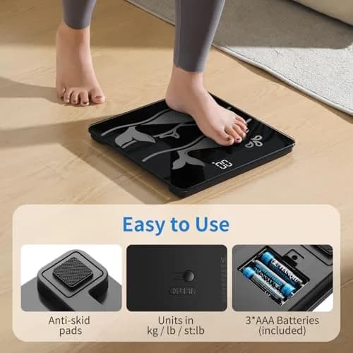 Vitafit Smart Digital Body Weight Scale 300kg (660lb) | FDA Approved, App Sync thumbnail 5