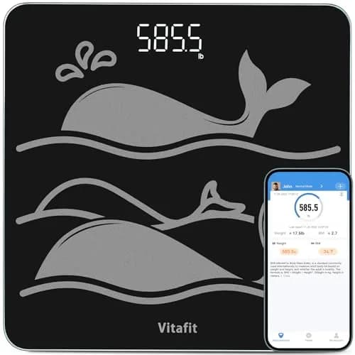 Vitafit Smart Digital Body Weight Scale 300kg (660lb) | FDA Approved, App Sync thumbnail 1