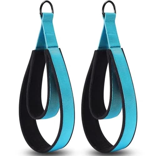 TOBWOLF Double Loop Pilates Straps for Reformer 15 inches (38.1 cm) | Sweat-Resistant Comfort for Home Gym Workouts thumbnail 1