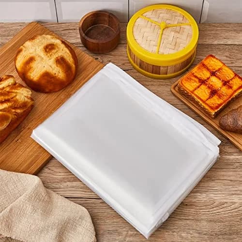 Riakrum Clear 2 Pcs 20-Tier Pan Rack Covers 71.1 cm (28" L x 23" W x 61" H) | Protects Food from Dust thumbnail 7
