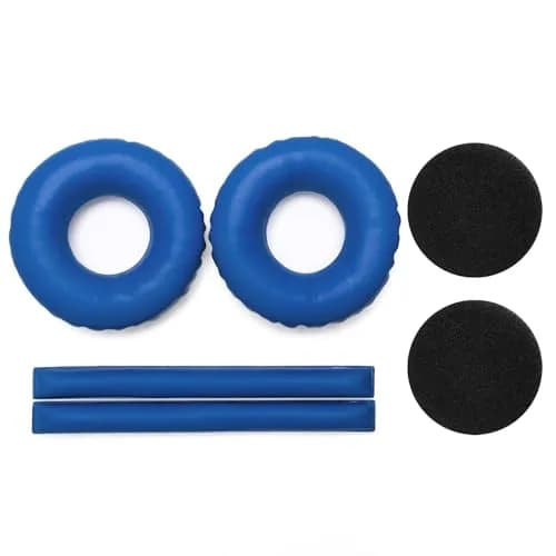 Voarmaks Ear Pads Headband Kit for Sennheiser HD25, HD250BT, HMD25 | Rainbow Color Replacement Cushions thumbnail 2