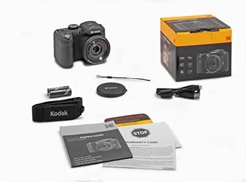 KODAK PIXPRO AZ255 Digital Camera 16MP 25x Optical Zoom 24mm Wide Angle 1080p HD Video Black | Compact Bridge Camera thumbnail 9