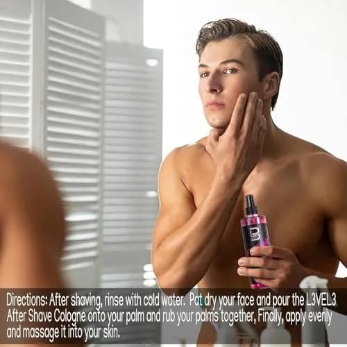 L3 Level 3 After Shave Spray Cologne 400ml (13.5 Fl Oz) | Soothing Moisturizing Formula thumbnail 3