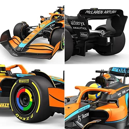 Voltz Toys McLaren F1 MCL36 RC Car 46cm (18.5 inches) | Licensed 1:12 Scale Replica thumbnail 4
