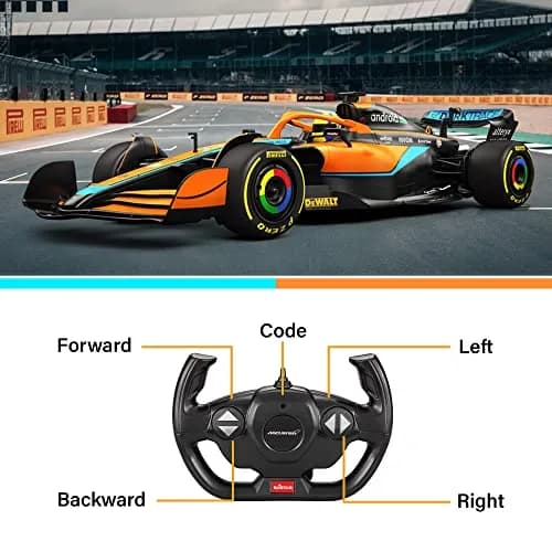 Voltz Toys McLaren F1 MCL36 RC Car 46cm (18.5 inches) | Licensed 1:12 Scale Replica thumbnail 5