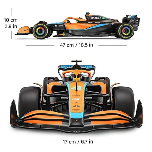 Voltz Toys McLaren F1 MCL36 RC Car 46cm (18.5 inches) | Licensed 1:12 Scale Replica thumbnail 3