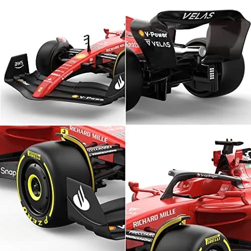 Voltz Toys Ferrari F1 75 RC Car 1:12 Scale | Officially Licensed F1 Replica thumbnail 4