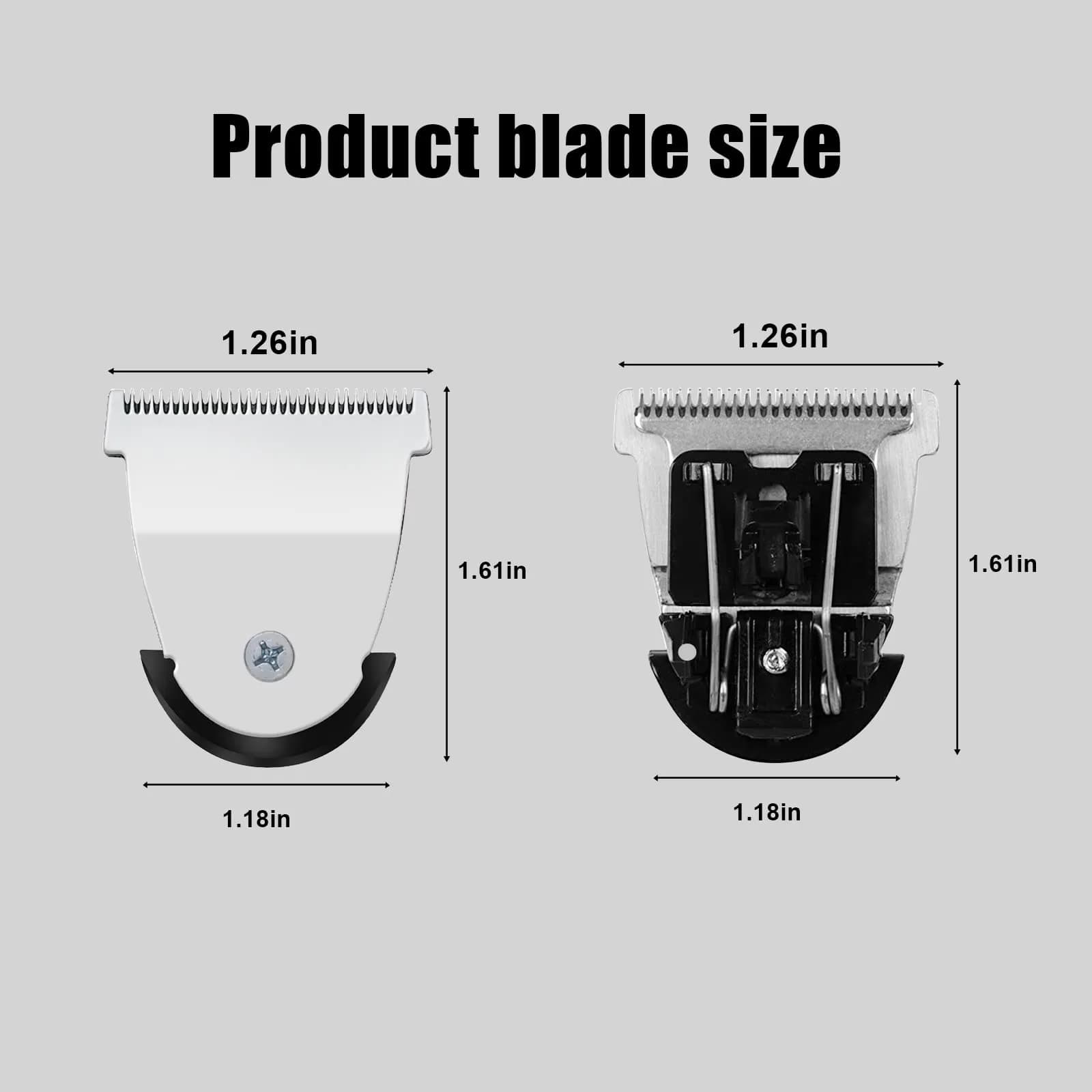 Audoc 3-Pack Clipper Replacement Blades #2111 | Metal, Heat Resistant - view 3