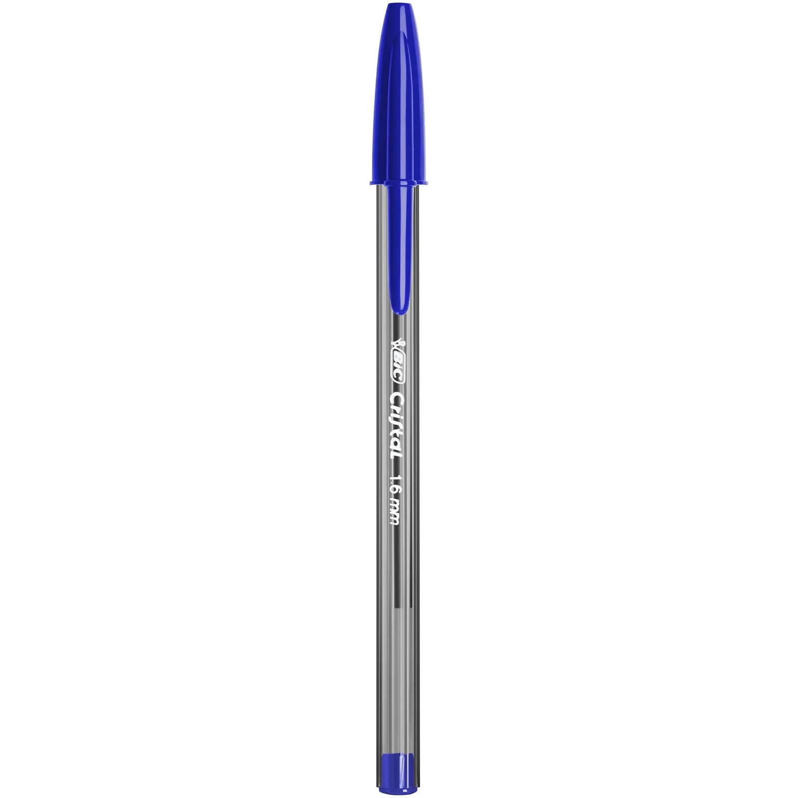 BIC Cristal Xtra Bold Ballpoint Pens, 1.6mm Bold Point, Vivid Blue Ink, Convenient 24-Count Pack - view 5