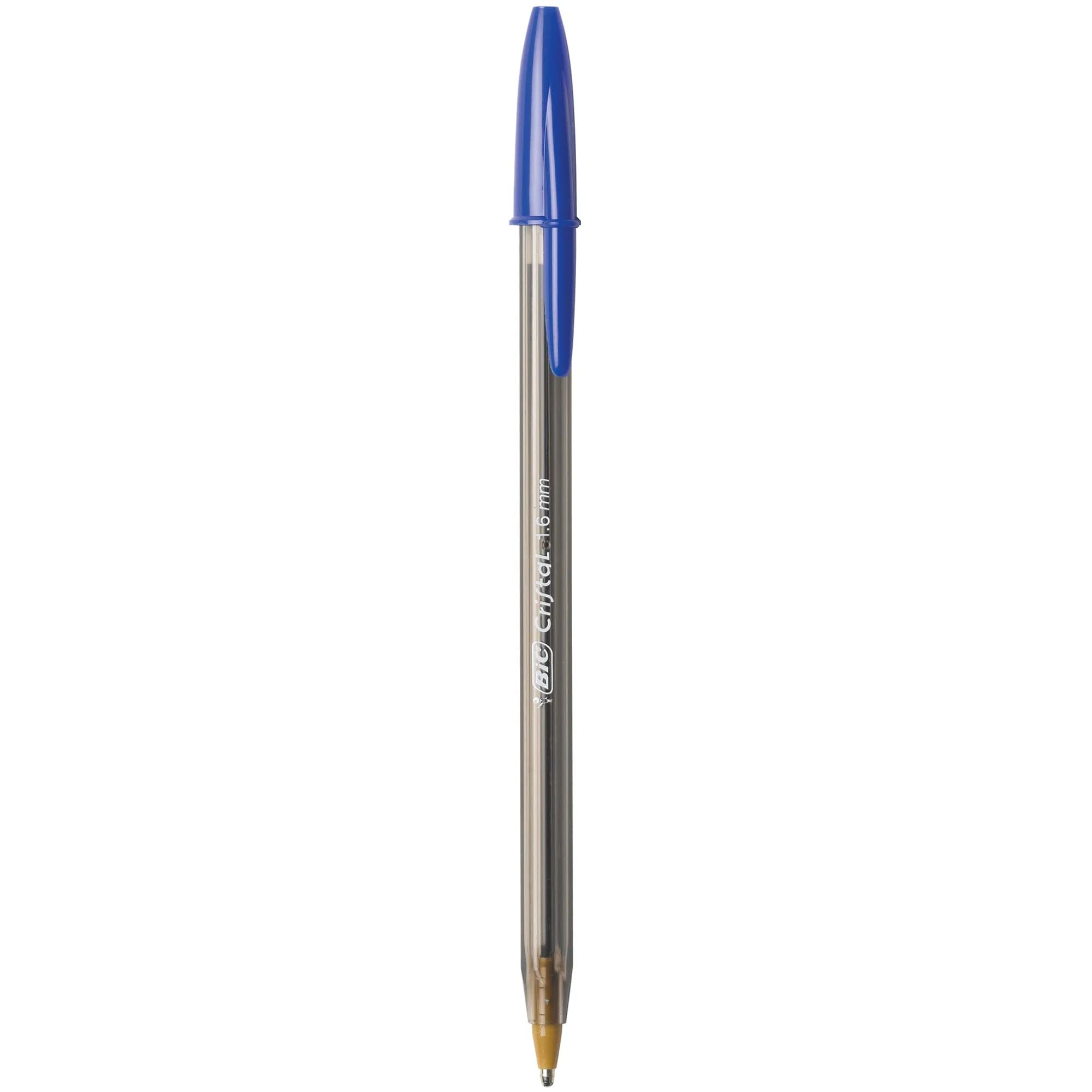BIC Cristal Xtra Bold Ballpoint Pens, 1.6mm Bold Point, Vivid Blue Ink, Convenient 24-Count Pack - view 2