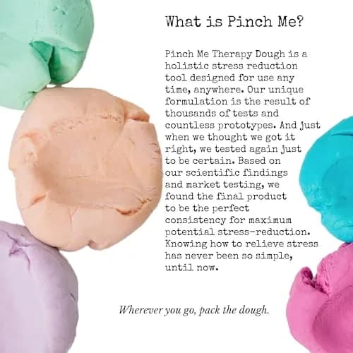 Pinch Me Therapy Dough Locket Combo - Aromatherapy Stress Relief Putty, 3oz + 0.3oz Locket | Holistic Calm thumbnail 4