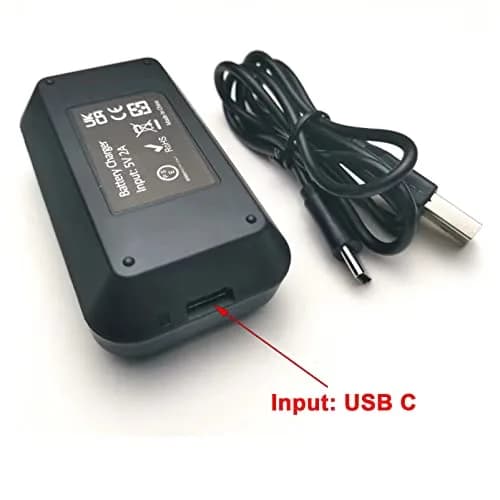 MIEBA Battery Charger for SRAM AXS Red ETAP Force Rival GX Eagle | Fast USB-C Charging thumbnail 2