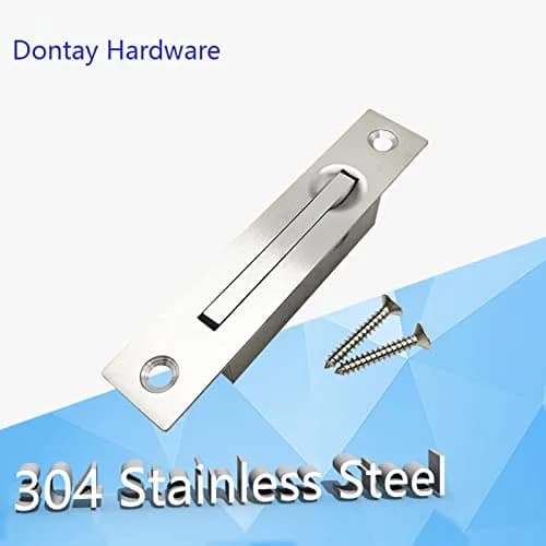 Dontay Recessed Pocket Door Pull Handle | Flush Mount Sliding Door Hardware, 9.8 cm (3.875 Inches) thumbnail 2