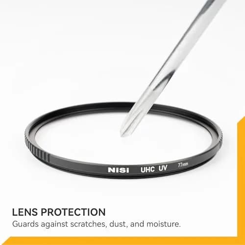 NiSi 49mm UHC UV Protection Filter – Ultra-Slim Design with 18 Multi-Layer Coatings, Nano & Hydrophobic Coating, Scratch Resistant, UHD Clarity thumbnail 6