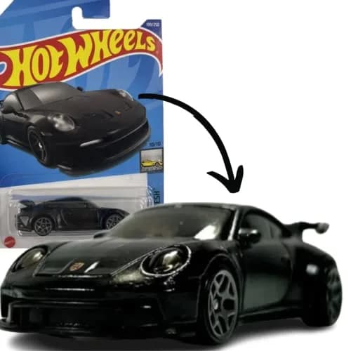 Hot Wheels Porsche 911 GT3 1:64 Scale Metal Car | Factory Fresh 10/10 thumbnail 1