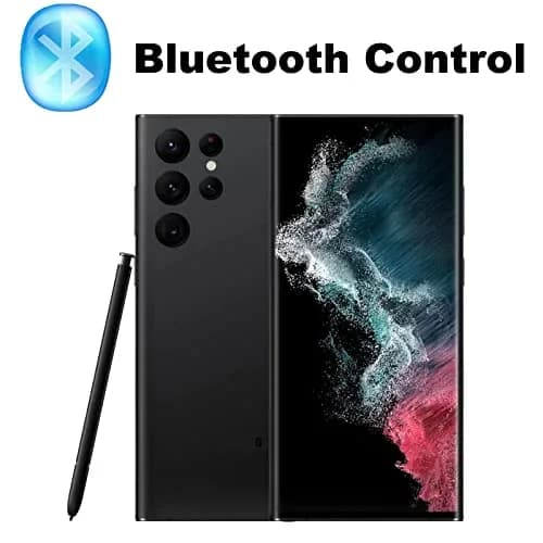 PCTC Replacement S Pen for Samsung Galaxy S22 Ultra 5G SM-S908 | Black, Bluetooth Remote Control thumbnail 4