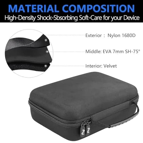 Musiin Velvet Guitar Effects Pedal Case for Zoom G1X Four B1X, 25cm (9.8in) | Protects Against Scratches & Dust thumbnail 5