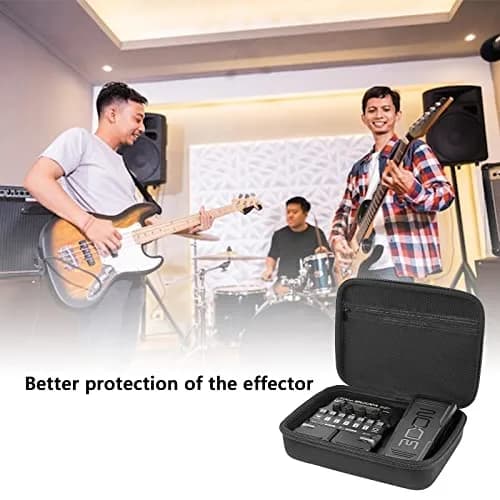 Musiin Velvet Guitar Effects Pedal Case for Zoom G1X Four B1X, 25cm (9.8in) | Protects Against Scratches & Dust thumbnail 6