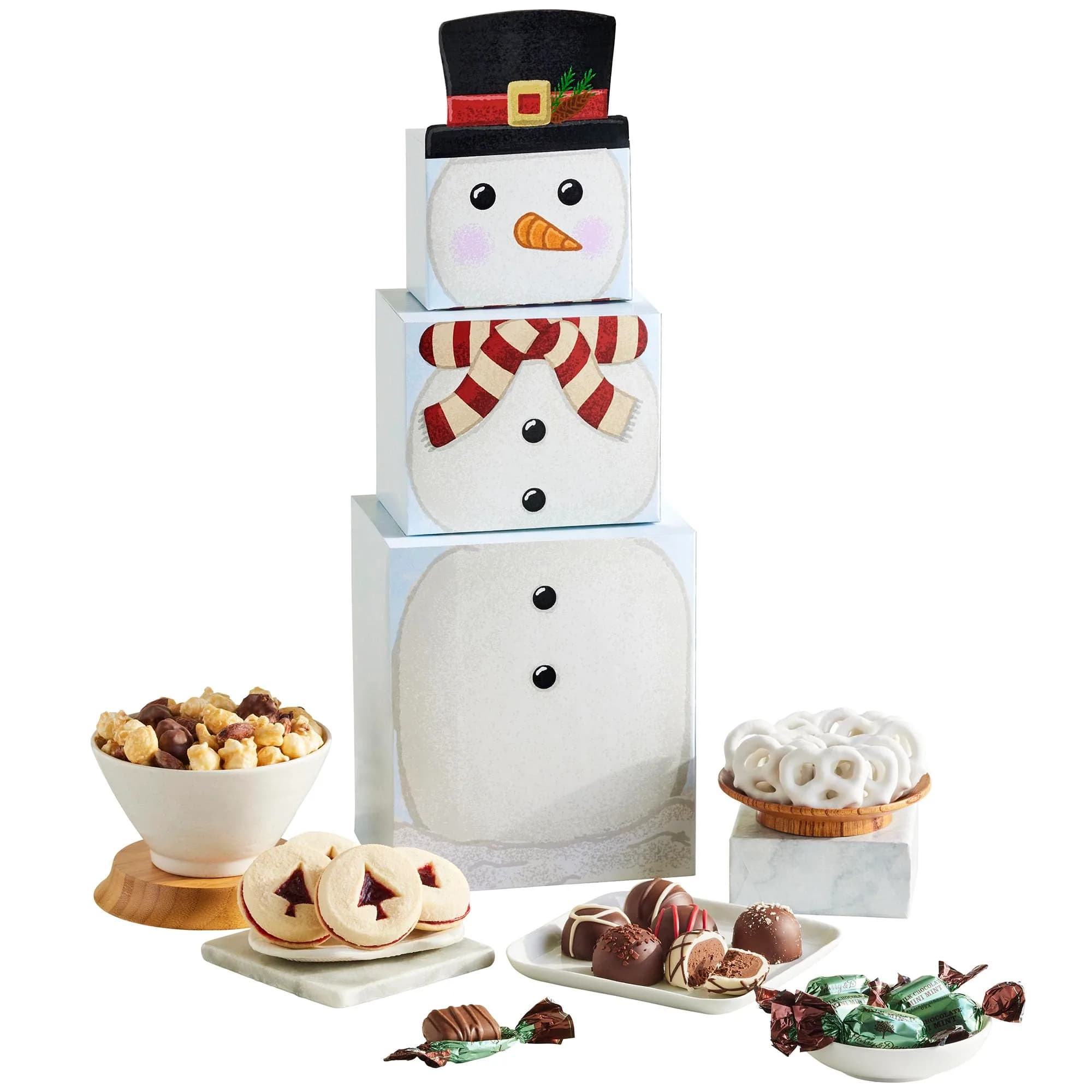 Harry & David Holiday Tower Of Sweet Treats | Festive Candy Gift Box, 16 oz — One Size