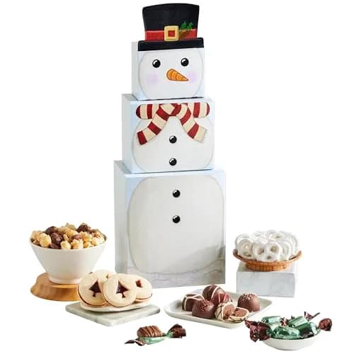 Harry & David Holiday Tower Of Sweet Treats | Festive Candy Gift Box, 16 oz thumbnail 1
