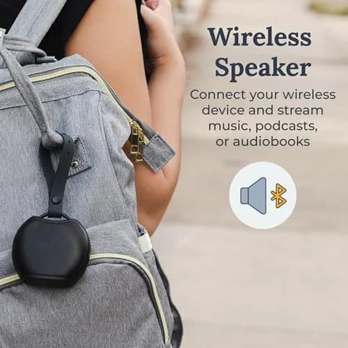 Yogasleep Rohm+ Travel White Noise Machine Black 153g (5.4 oz) | Bluetooth Speaker & Charging thumbnail 5