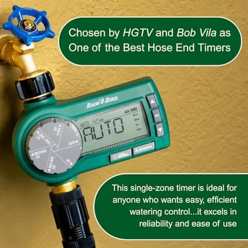 Rain Bird 1ZEHTMRP Electronic Digital Hose End Timer 1 Zone | 1.1 lb (0.5 kg) thumbnail 5