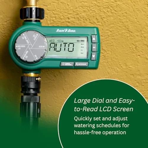 Rain Bird 1ZEHTMRP Electronic Digital Hose End Timer 1 Zone | 1.1 lb (0.5 kg) thumbnail 3