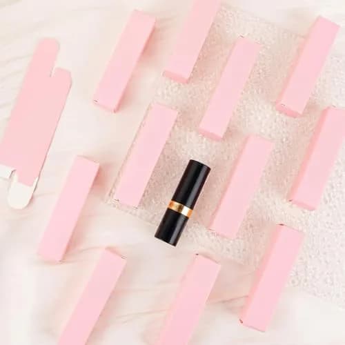 Framendino Pink Kraft Paper Lipstick Boxes 8.4cm (3.3in) | 50 Pack for DIY Crafts thumbnail 7