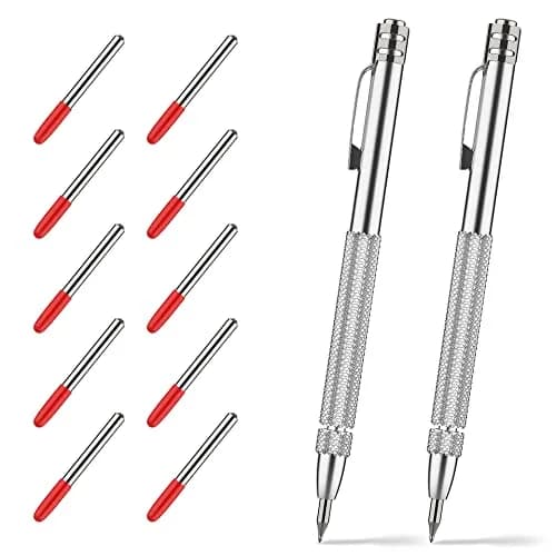 Glieskir 2-Pack Tungsten Carbide Scriber Set with Magnet and 10 Tips | Precision Marking & Engraving Tool (70-120 chars) thumbnail 1