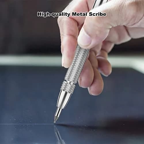 Glieskir 2-Pack Tungsten Carbide Scriber Set with Magnet and 10 Tips | Precision Marking & Engraving Tool (70-120 chars) thumbnail 5