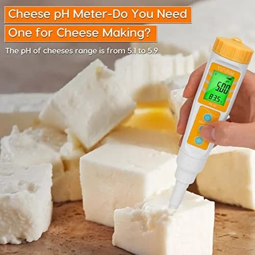 YINMIK Digital pH Meter with Extra Replaceable pH Probe Food pH Checker | Stable Readings for Water & Food thumbnail 6
