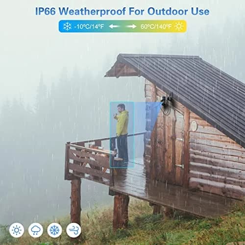 Xega 4G LTE Solar Cellular Security Camera with SIM Card, 2K HD PTZ, 10m Cable | No WiFi Needed thumbnail 6