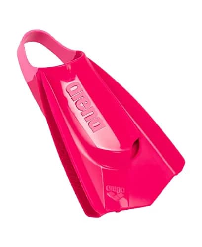 Arena Powerfin Pro II Swim Training Fins Silicone Short Blade Pink Size 7.5-9 | Max Forward Thrust & Flexibility thumbnail 3