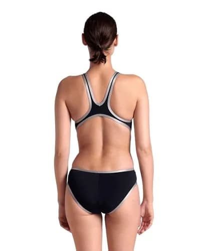 ARENA Women’s Swimsuit Tech One Back Big Logo MaxLife 36 | Hydrodynamic, Chlorine-Resistant, UV Protected thumbnail 2