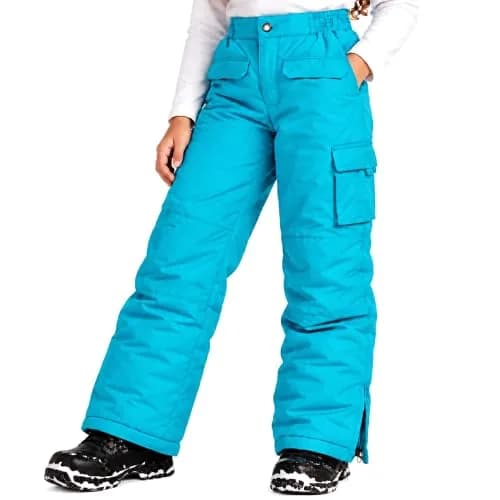 iXtreme Girls' Little Snowpant, Turquoise, 5/6 | Wind & Water Resistant, Insulated for Cold Weather thumbnail 1